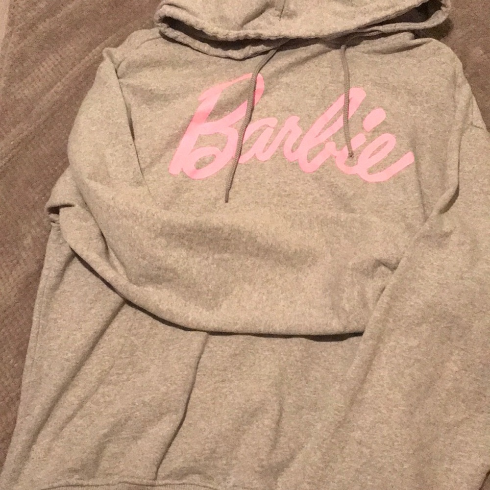Grey "Barbie" Hoodie